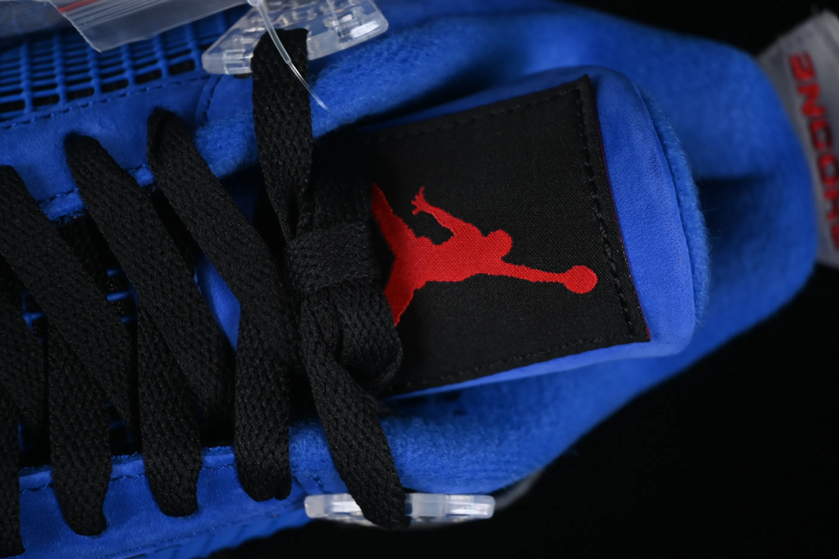 All Categories Air Jordan Jordan Series Basketball Shoes Air Jordan 4 GX Foreign Trade Edition Air Jordan 4 Retro "Eminem Encore" AJ4 Joe 4 Helm Blue Suede Basketball Shoes